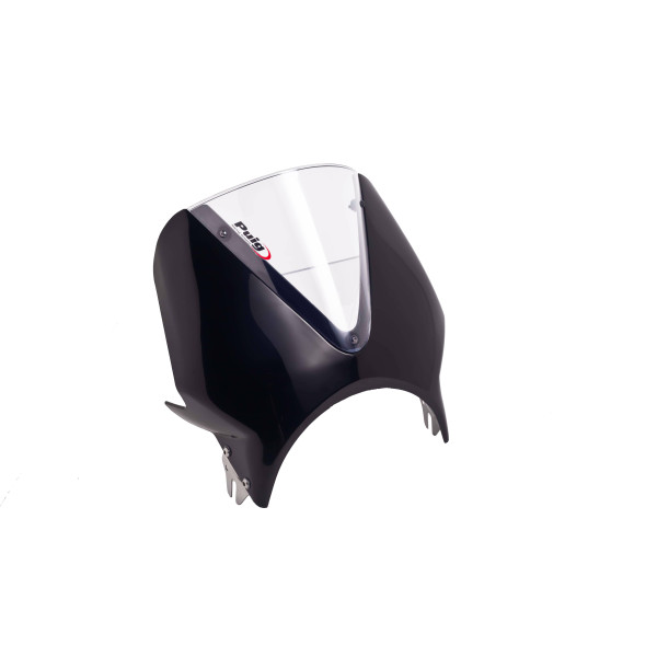 Puig Puig vision screen | black fairing/clear screen | triumph thruxton 1200 2016>2019
